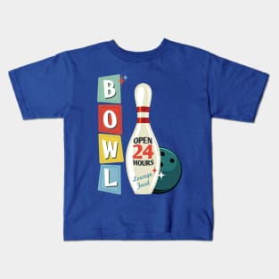 Retro Bowling Kids T-Shirt